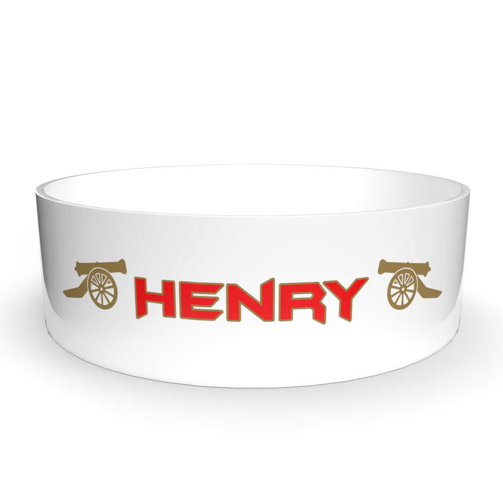 Gunner Personalised Named Dog Bowl - BROWNS PET RANGE