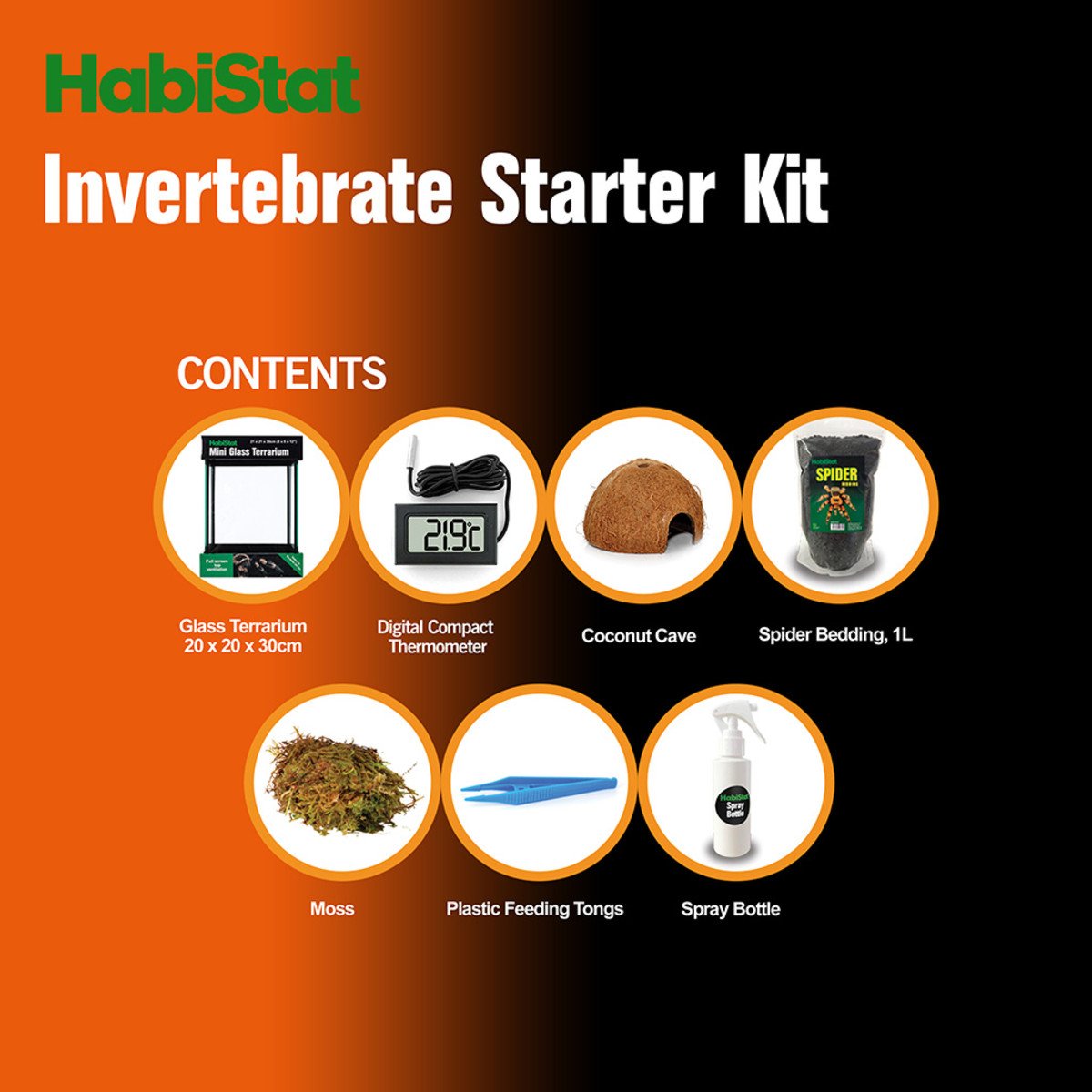 HabiStat Invertebrate Starter Kit - BROWNS PET RANGE