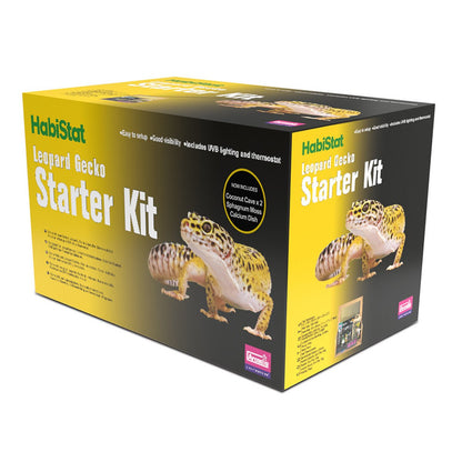 HabiStat Leopard Gecko Starter Kit Oak - BROWNS PET RANGE