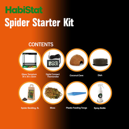 HabiStat Spider Starter Kit - BROWNS PET RANGE