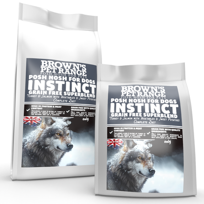 Instinct | Grain Free Posh Nosh For Dogs - BROWNS PET RANGE