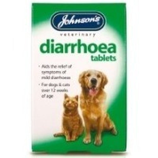 Johnson's Diarrhoea Tablets (12 Tablets) - Medicine - Browns Pet Range