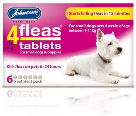 Flea pills hotsell for small dogs