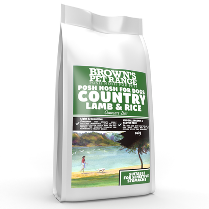 Country Lamb & Rice | Posh Nosh For Dogs - BROWNS PET RANGE