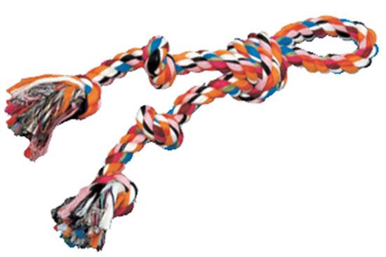 Large Cotton Rope Toy 24" (Tug and Loop) - Dog Toys - Browns Pet Range