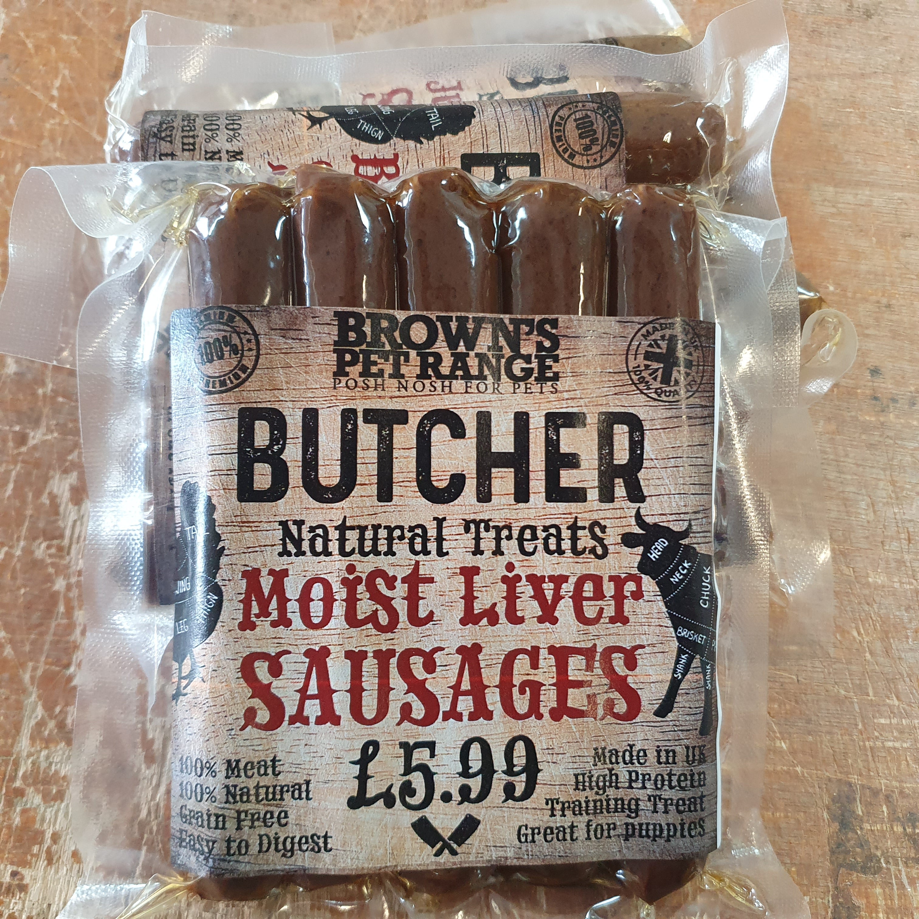 Liver sausage for outlet dogs