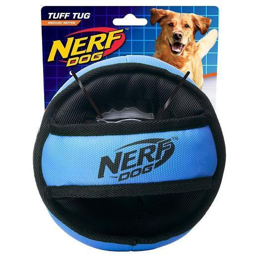 NEW Nerf Dog Tuff Tug X-Ring Dog Toy - Dog Toys - Browns Pet Range