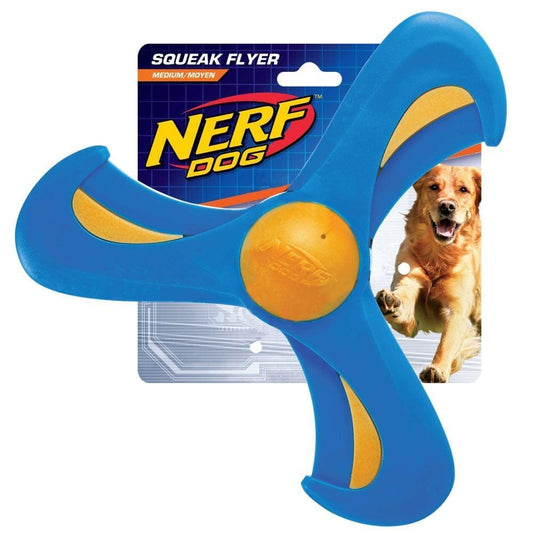 Nerf Dog 9" Tri Flyer - Dog Toys - Browns Pet Range