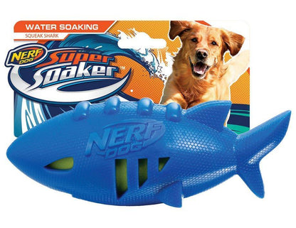 Nerf Dog Super Soaker Shark Football - Dog Toys - Browns Pet Range