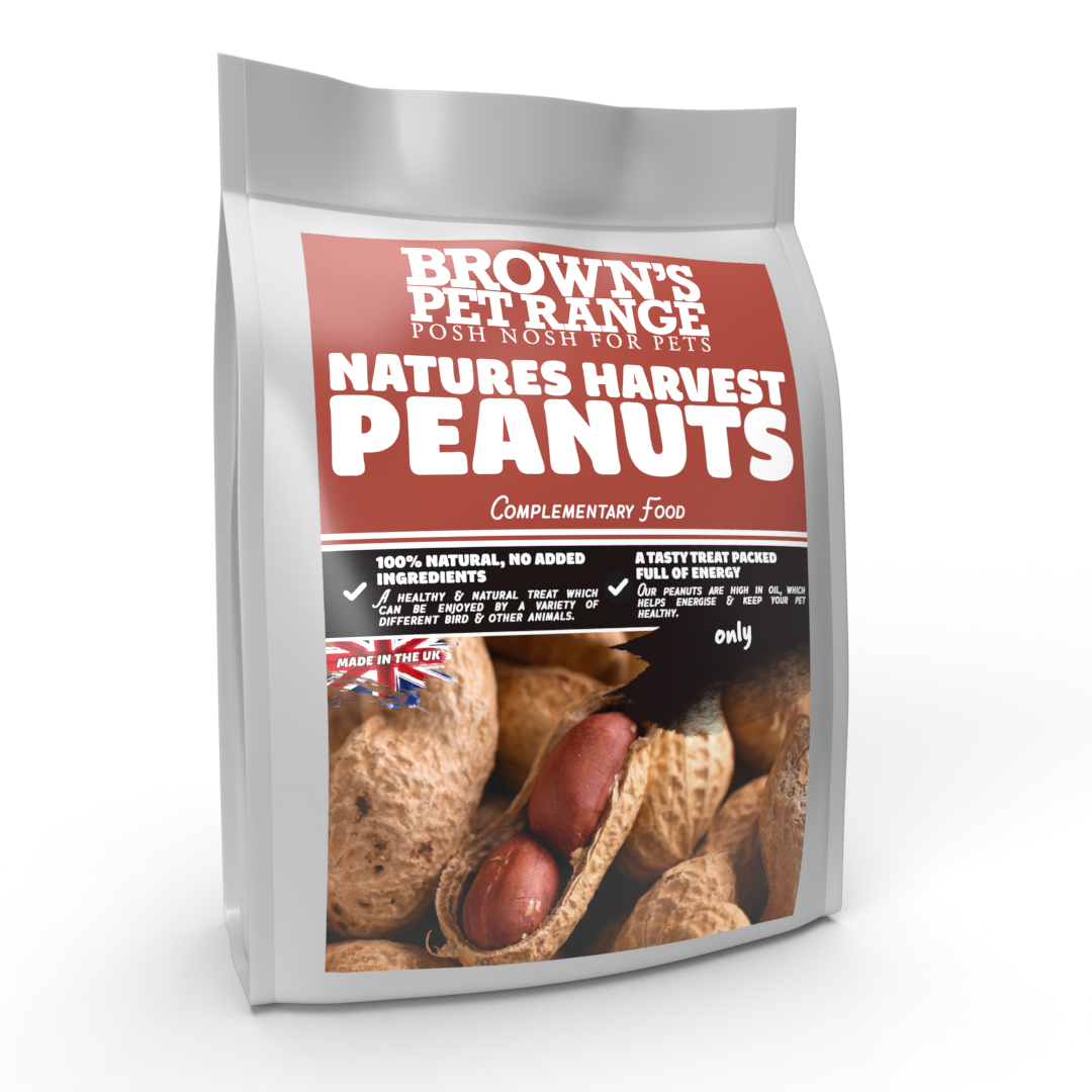 Peanuts | Nature's Harvest Posh Nosh For Small Animals or Birds - BROWNS PET RANGE