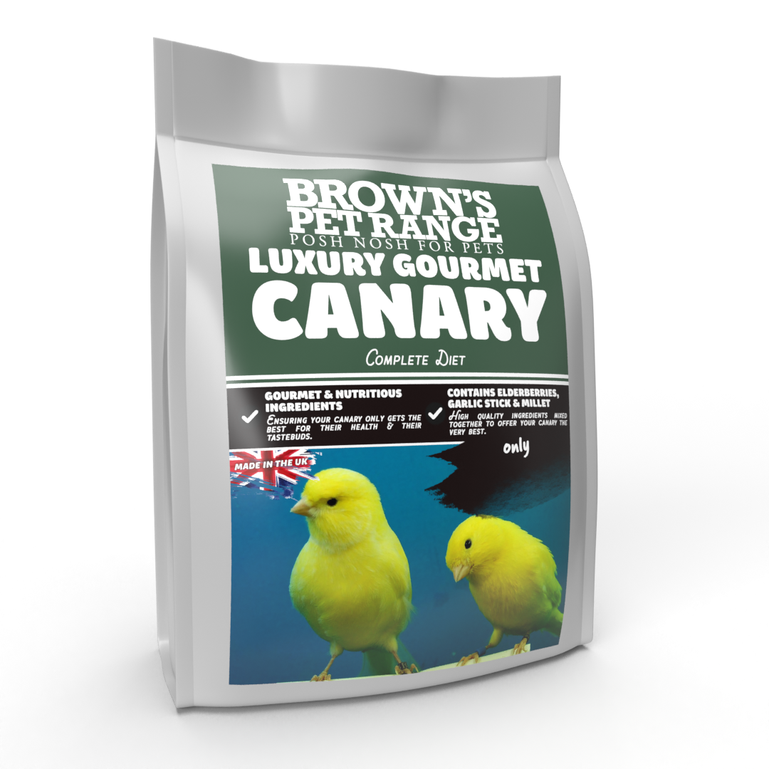 Posh Nosh for Canaries | Luxury Gourmet Canary - BROWNS PET RANGE