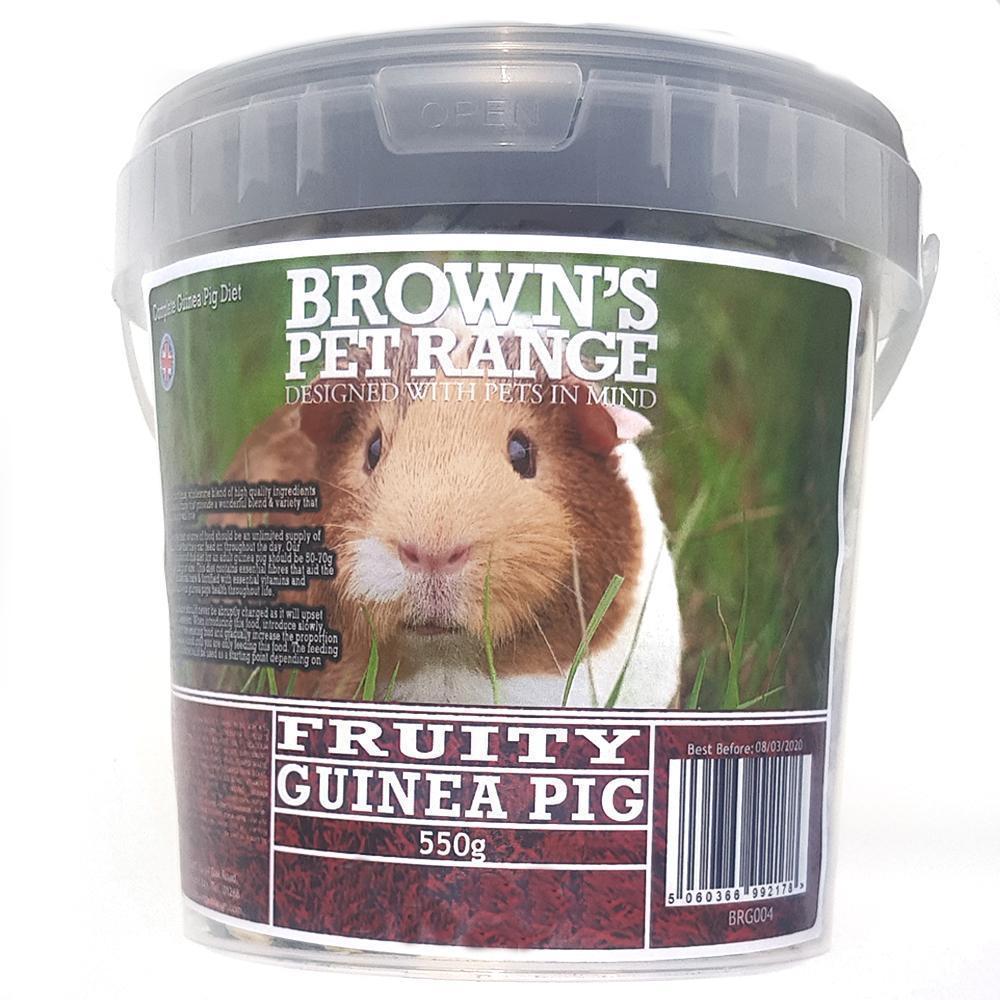 Brown's Small Animal Food | Fruity Mix Guinea Pig Food - Small Animal - Browns Pet Range