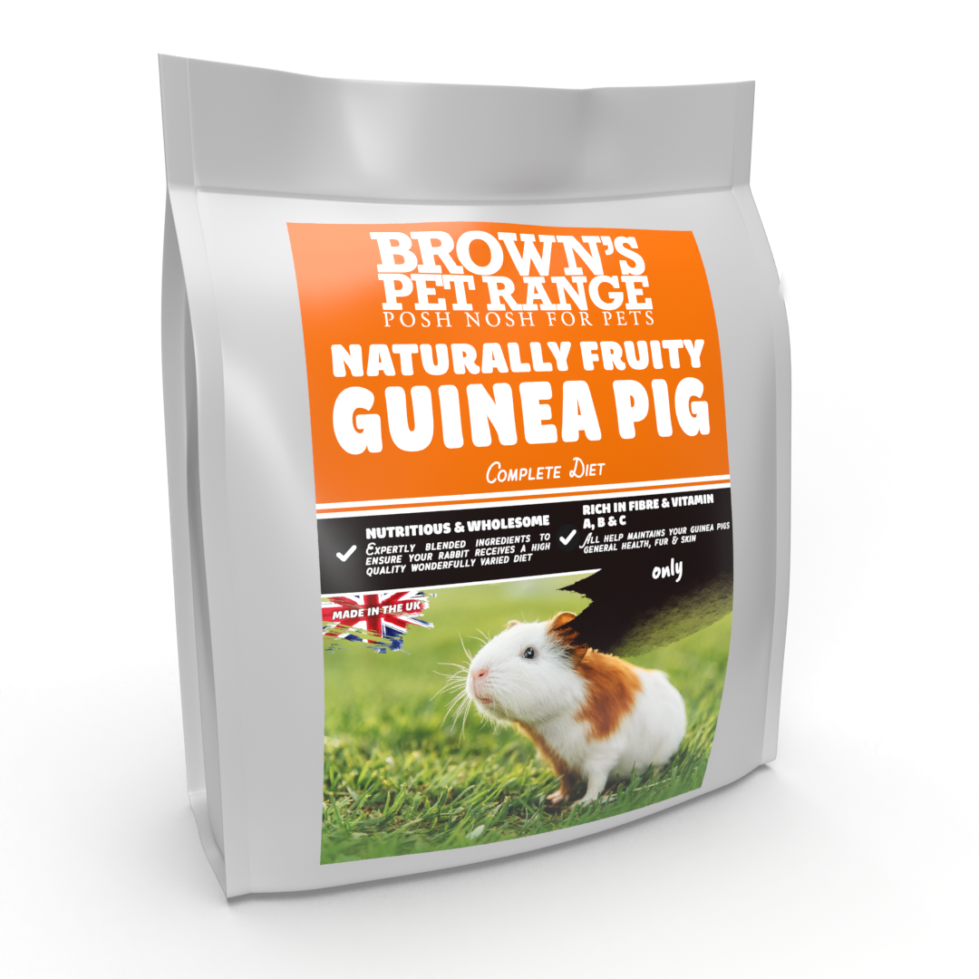 Posh Nosh for Guinea Pigs | Naturally Fruity - BROWNS PET RANGE