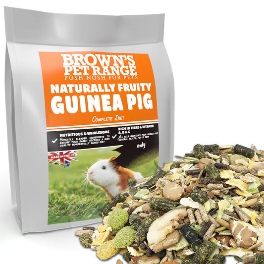 Posh Nosh for Guinea Pigs | Naturally Fruity - BROWNS PET RANGE