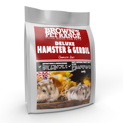 Posh Nosh for Hamsters & Gerbils | Deluxe Diet - BROWNS PET RANGE