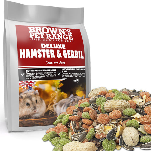 Posh Nosh for Hamsters and Gerbils | Deluxe Diet - BROWNS PET RANGE