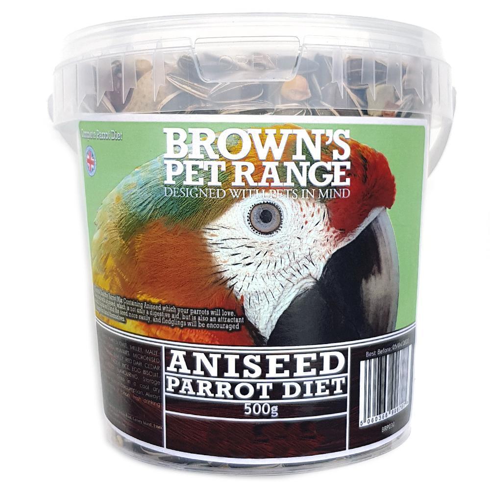 Brown's Bird Food | Aniseed Parrot Mix - Bird Food - Browns Pet Range