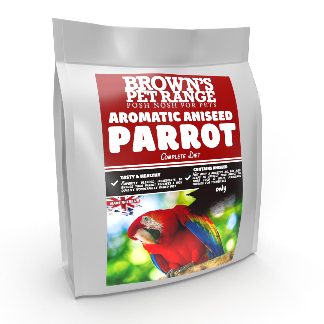 Posh Nosh for Parrots | Aromatic Aniseed Parrot Diet - BROWNS PET RANGE