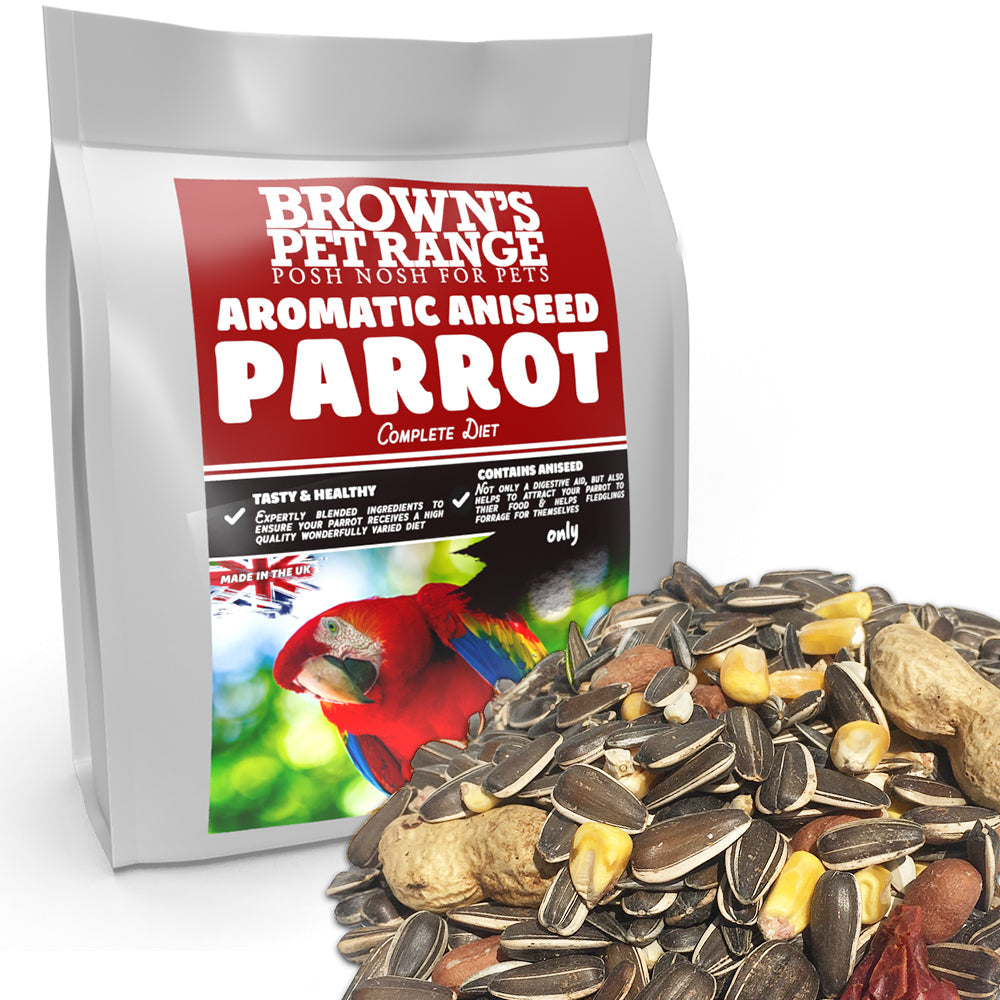 Posh Nosh for Parrots | Aromatic Aniseed Parrot Diet - BROWNS PET RANGE