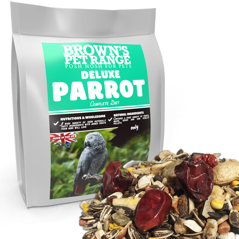 Posh Nosh for Parrots | Deluxe Diet - BROWNS PET RANGE