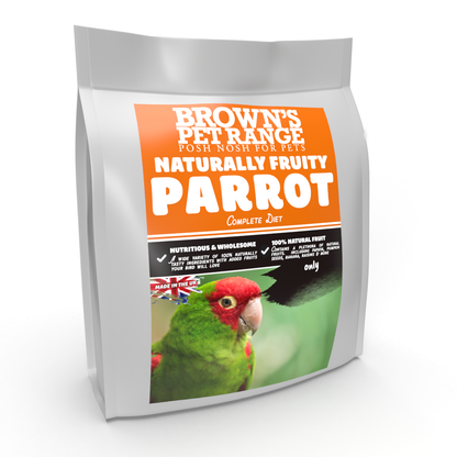 Posh Nosh for Parrots | Naturally Fruity Diet - BROWNS PET RANGE