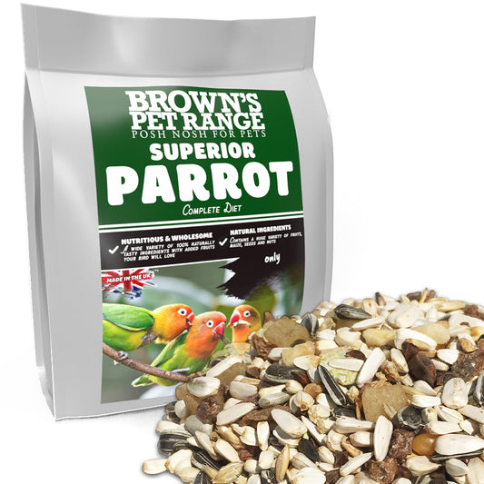 Posh Nosh for Parrots | Superior Parrot Diet - BROWNS PET RANGE