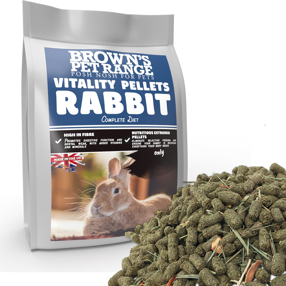 Posh Nosh for Rabbits | Vitality Pellet - BROWNS PET RANGE