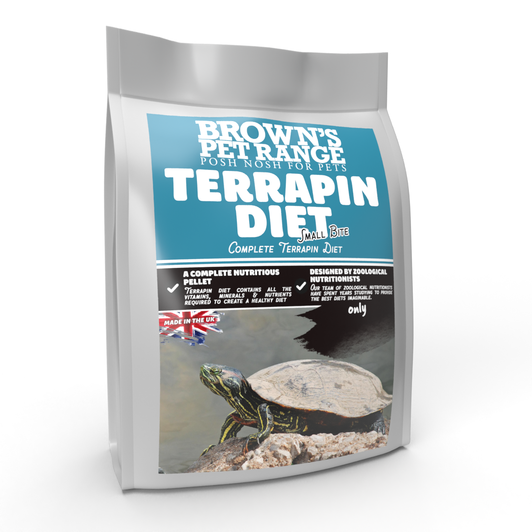 Posh Nosh for Terrapins | Small Bite Terrapin Diet - BROWNS PET RANGE