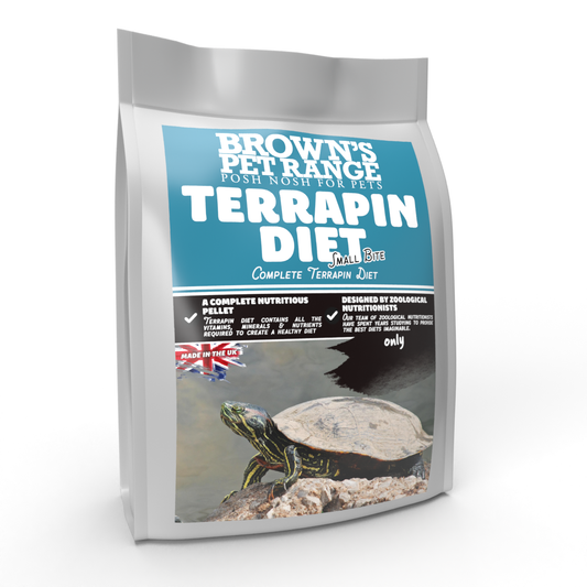 Posh Nosh for Terrapins | Small Bite Terrapin Diet - BROWNS PET RANGE