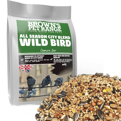 Posh Nosh for Wild Birds | All Seasons City Blend Bird Seed - BROWNS PET RANGE