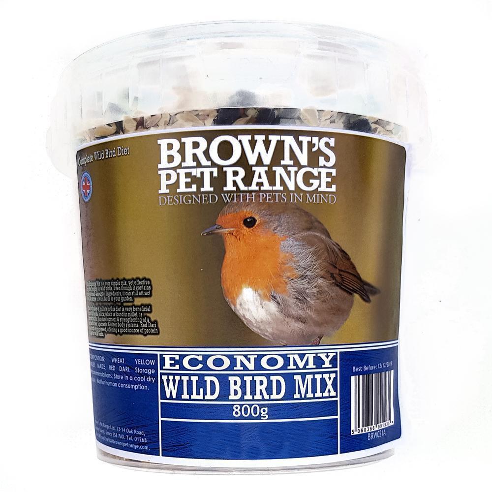 Brown's Wild Bird Seed | Economy Mix - Bird Food - Browns Pet Range