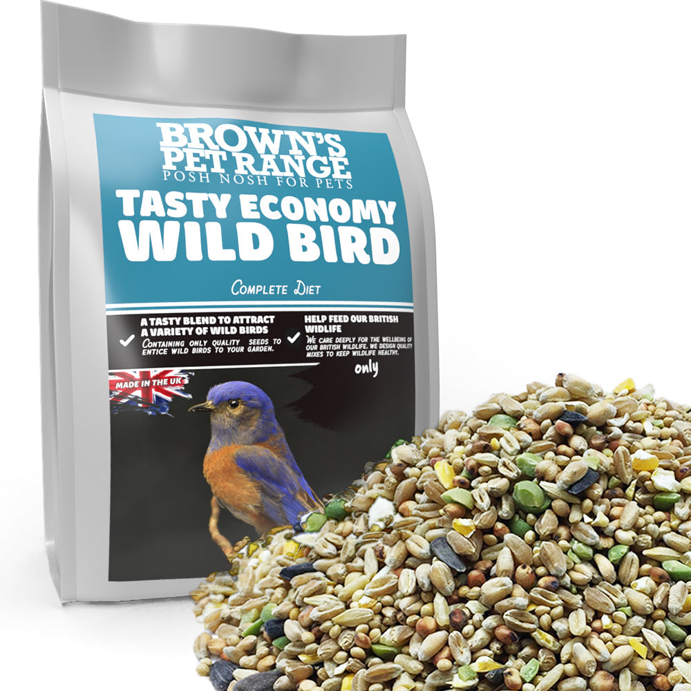 Posh Nosh for Wild Birds | Economy Mix Bird Seed | BROWNS PET RANGE