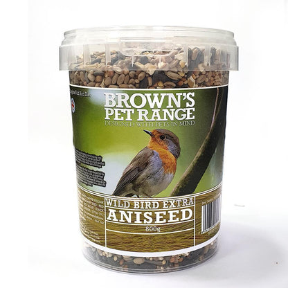 Brown's Wild Bird Seed | Extra + Aniseed - Bird Food - Browns Pet Range