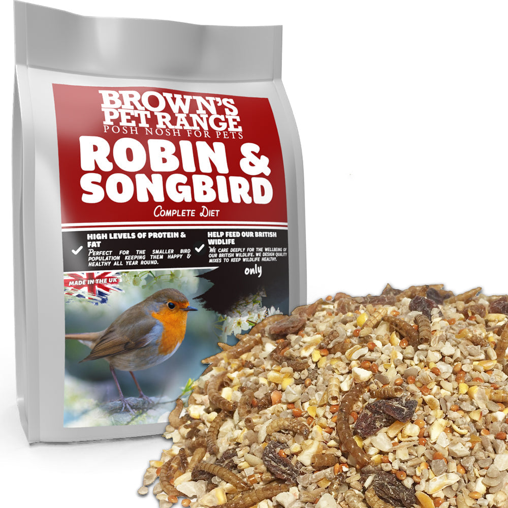 Posh Nosh for Wild Birds | Robin & Songbird Bird Seed - BROWNS PET RANGE