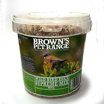 Brown's Wild Bird Seed | Supreme Mix - Bird Food - Browns Pet Range