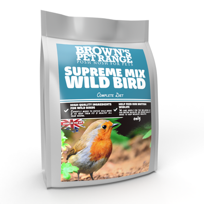 Posh Nosh for Wild Birds | Supreme Bird Seed - BROWNS PET RANGE