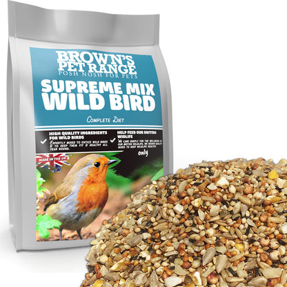 Posh Nosh for Wild Birds | Supreme Bird Seed - BROWNS PET RANGE