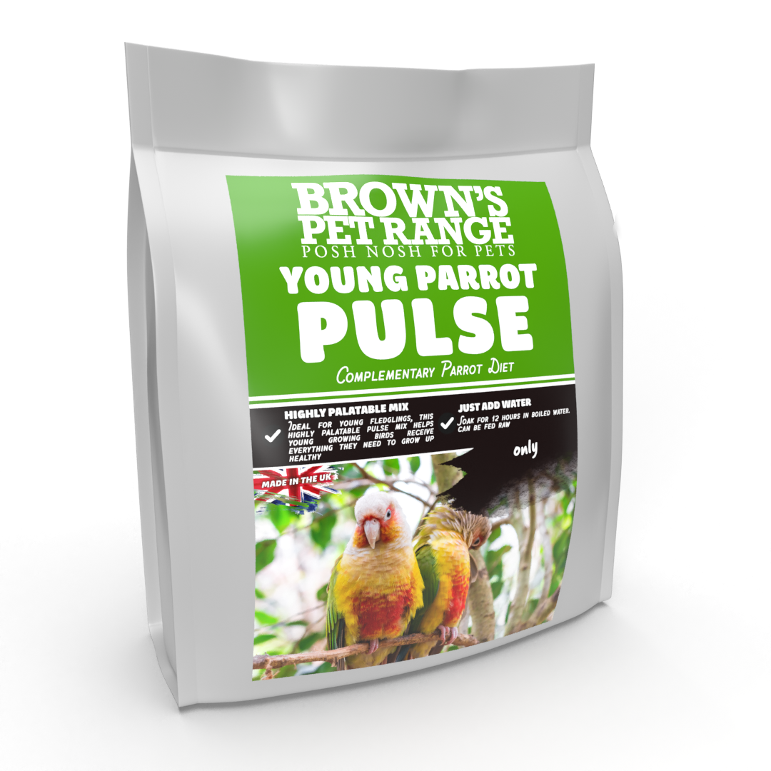 Posh Nosh for Young Parrots | Pulse Soak - BROWNS PET RANGE