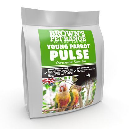 Posh Nosh for Young Parrots | Pulse Soak - BROWNS PET RANGE