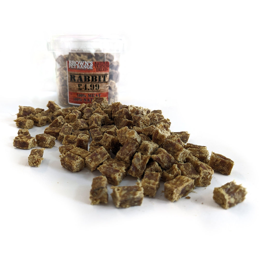 100% Meat Cubes 100g | Brown's Natural Training Treats For Dogs - BROWNS PET RANGE