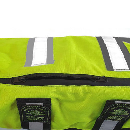 Reflective Padded Waterproof Harness Dog Coat | Neon Green - Dog Coat - Browns Pet Range