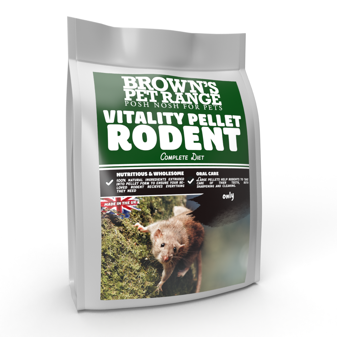 Rodent Vitality Pellet | Posh Nosh for Rodents - BROWNS PET RANGE