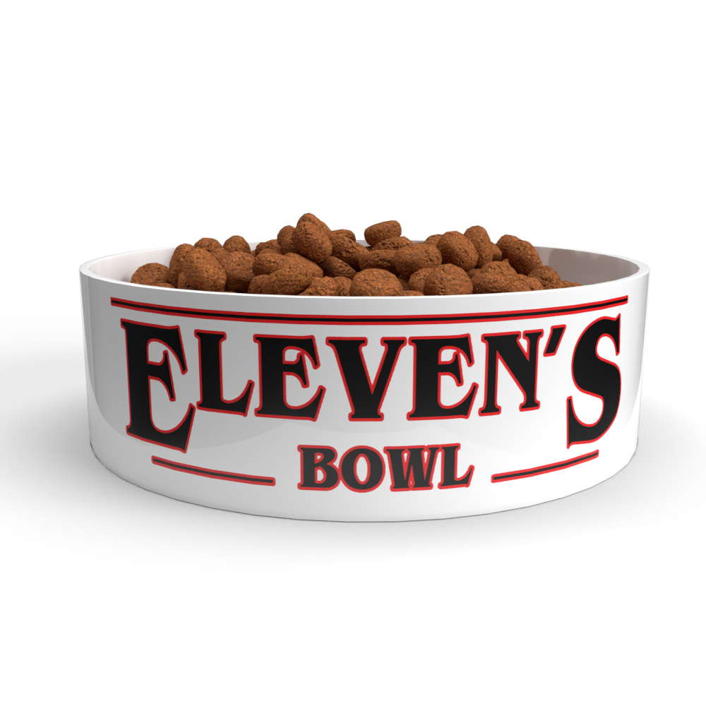 Stranger Things Personalised Named Dog Bowl - BROWNS PET RANGE