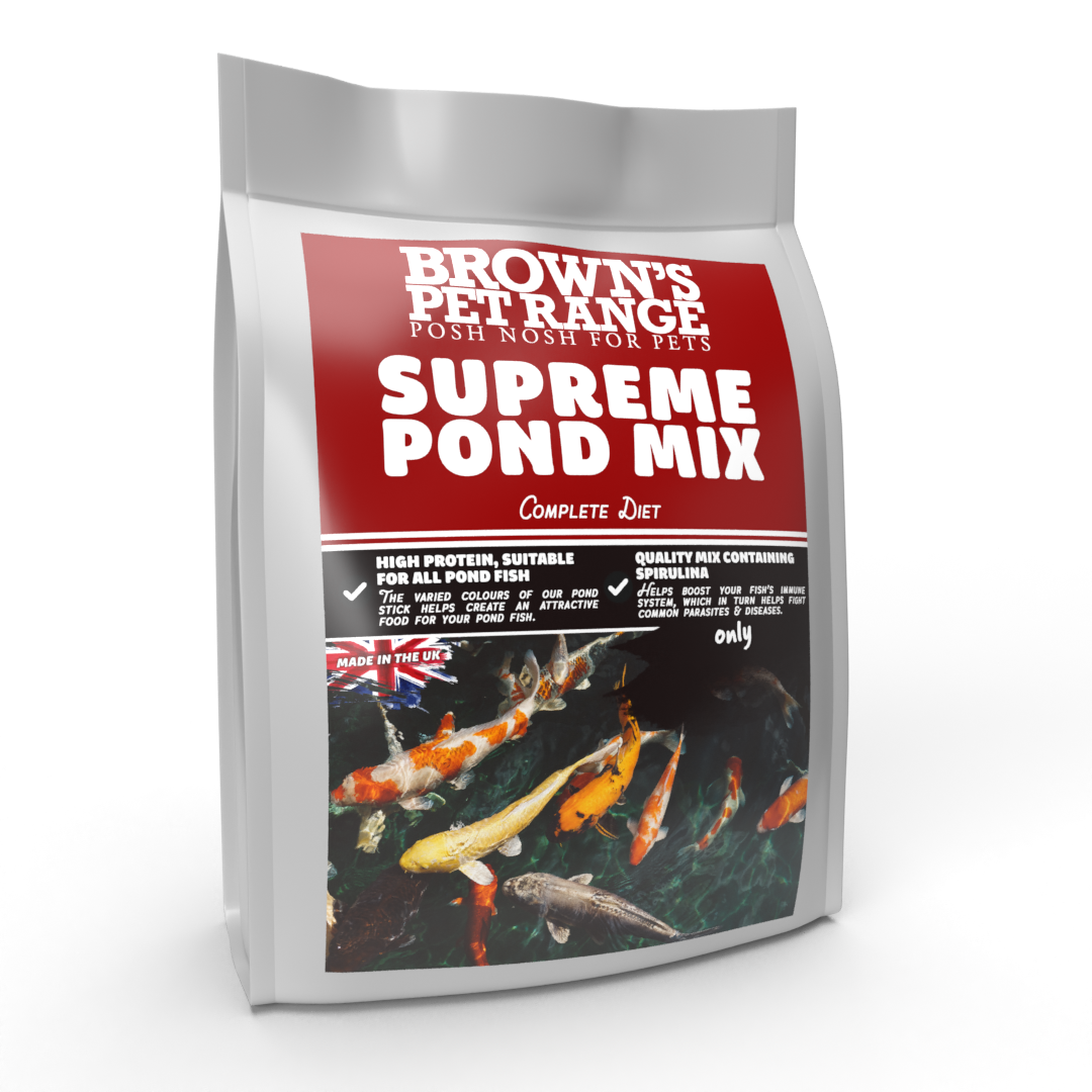 Supreme | Posh Nosh For Pond Fish - BROWNS PET RANGE