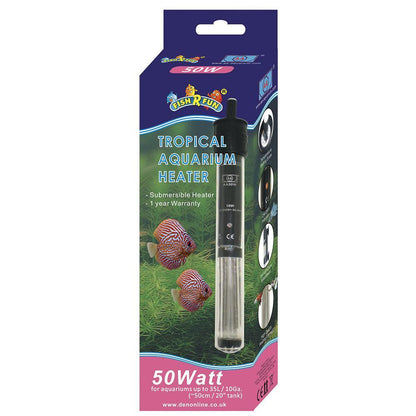 Tropical Aquarium Heater  - 20-50L Tank -  - Browns Pet Range