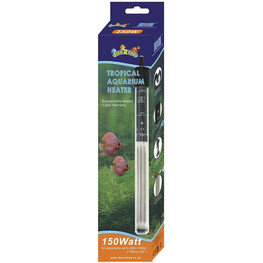 Tropical Aquarium Heater  - 75-100L Tank -  - Browns Pet Range