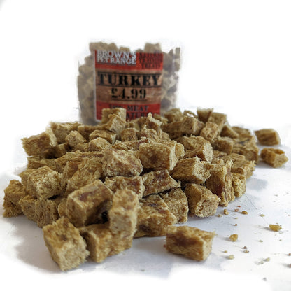 100% Meat Cubes 100g | Brown's Natural Training Treats For Dogs - BROWNS PET RANGE