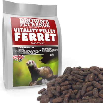 Vitality Pellet | Posh Nosh For Ferrets - BROWNS PET RANGE