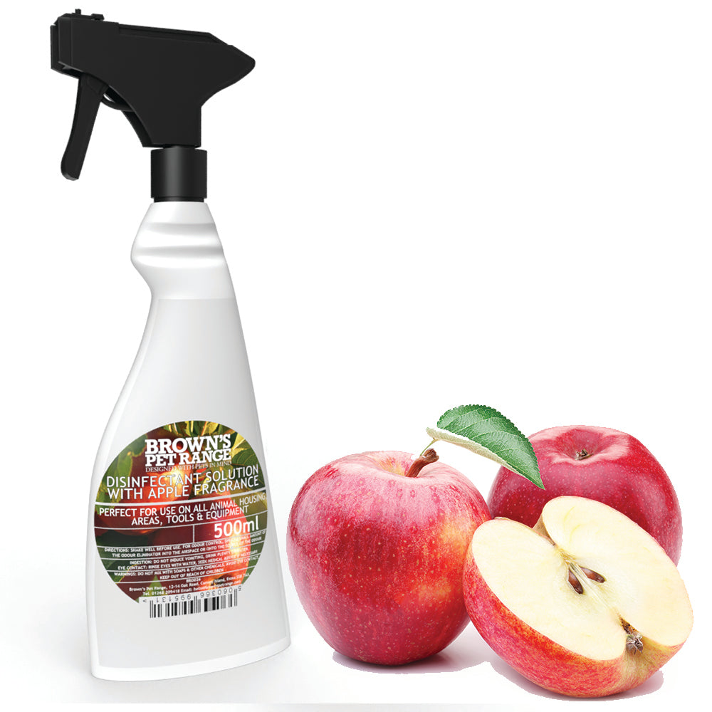 Brown's Animal Care Detergent - Apple 500ml - BROWNS PET RANGE