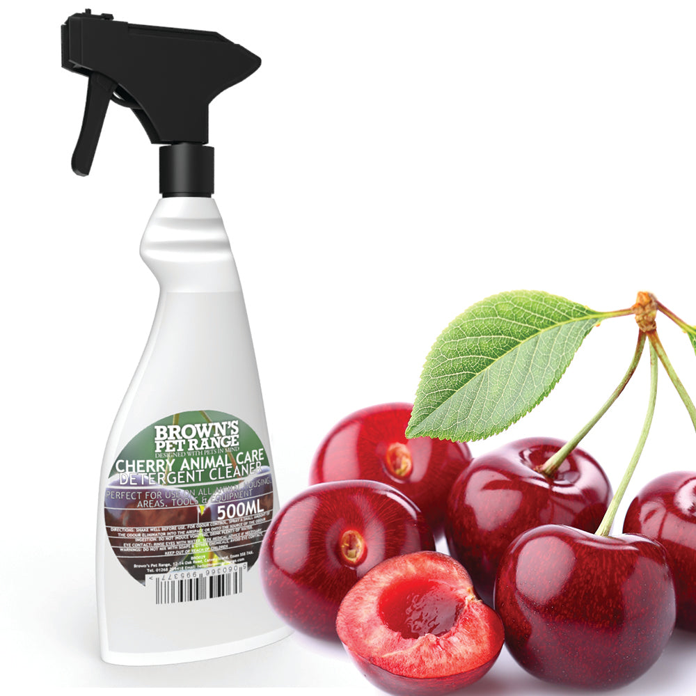 Brown's Animal Care Detergent - Cherry 500ml - BROWNS PET RANGE